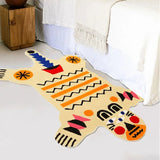 Beige Tiger Rug