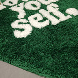 Green Heart Rug