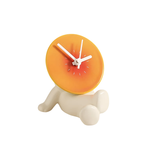 Person Desk Clock