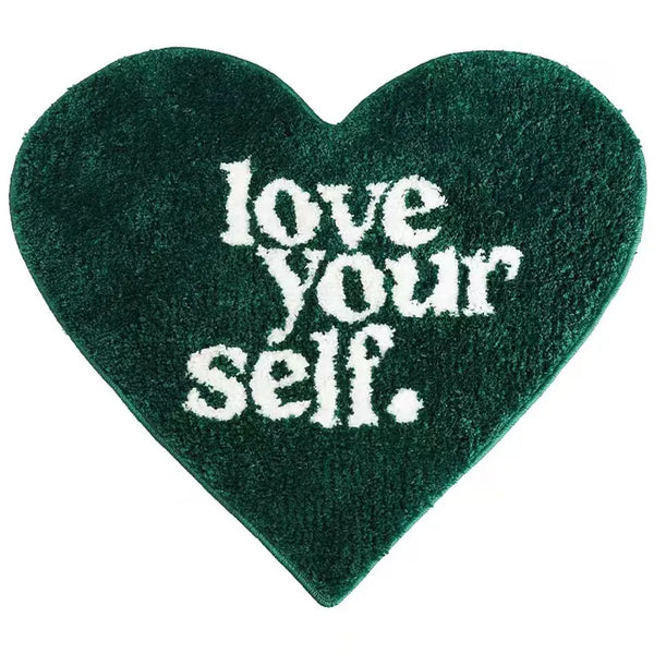 Green Heart Rug