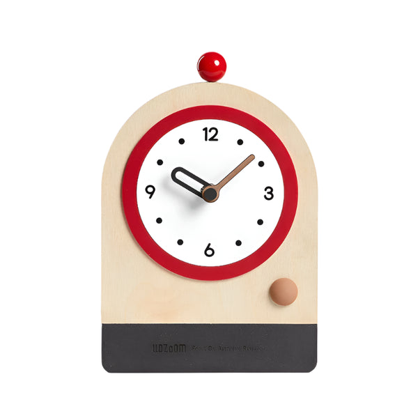 Warm Desk Clock (Beige)