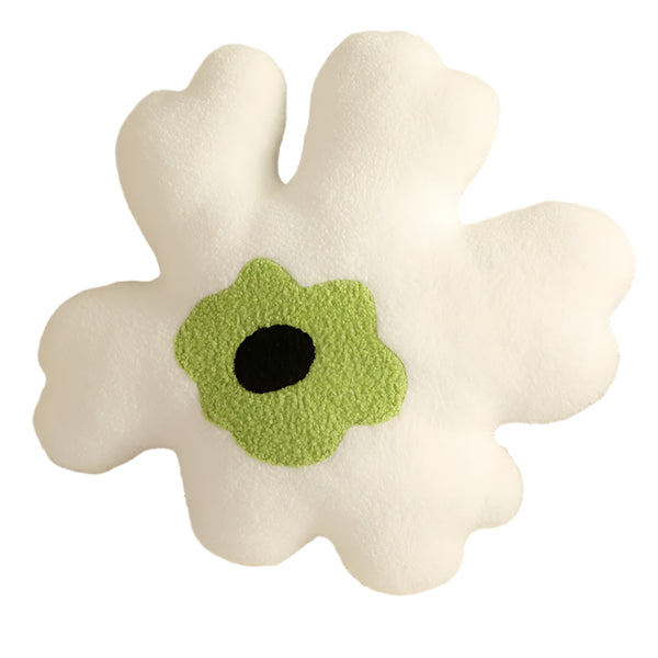 Flower Shaped Pillow (White)