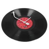 Vinyl Record Wall Clock (Red)