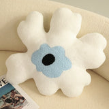 Flower Shaped Pillow (White)